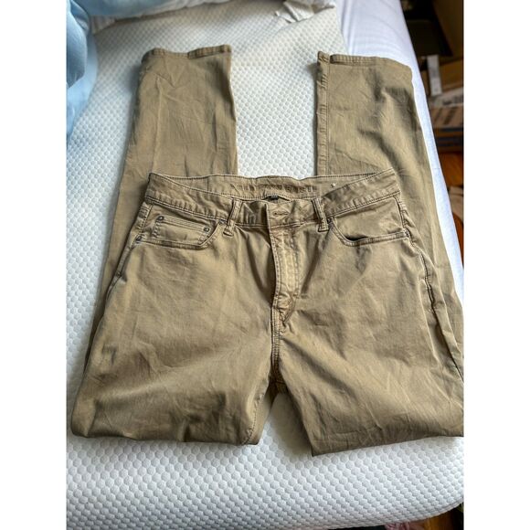 Mens AE Khaki Flex Soft Twill Original Straight Pant size 34 x 34 EUC - Picture 6 of 6